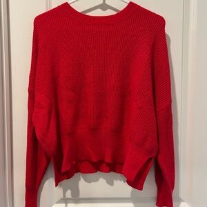 Red sweater
